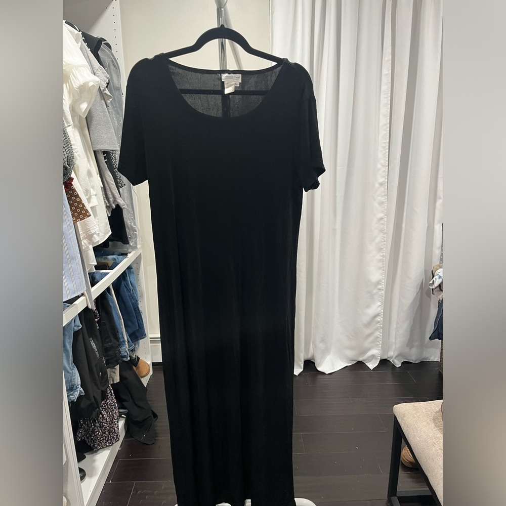 Coldwater Creek Long Black Dress